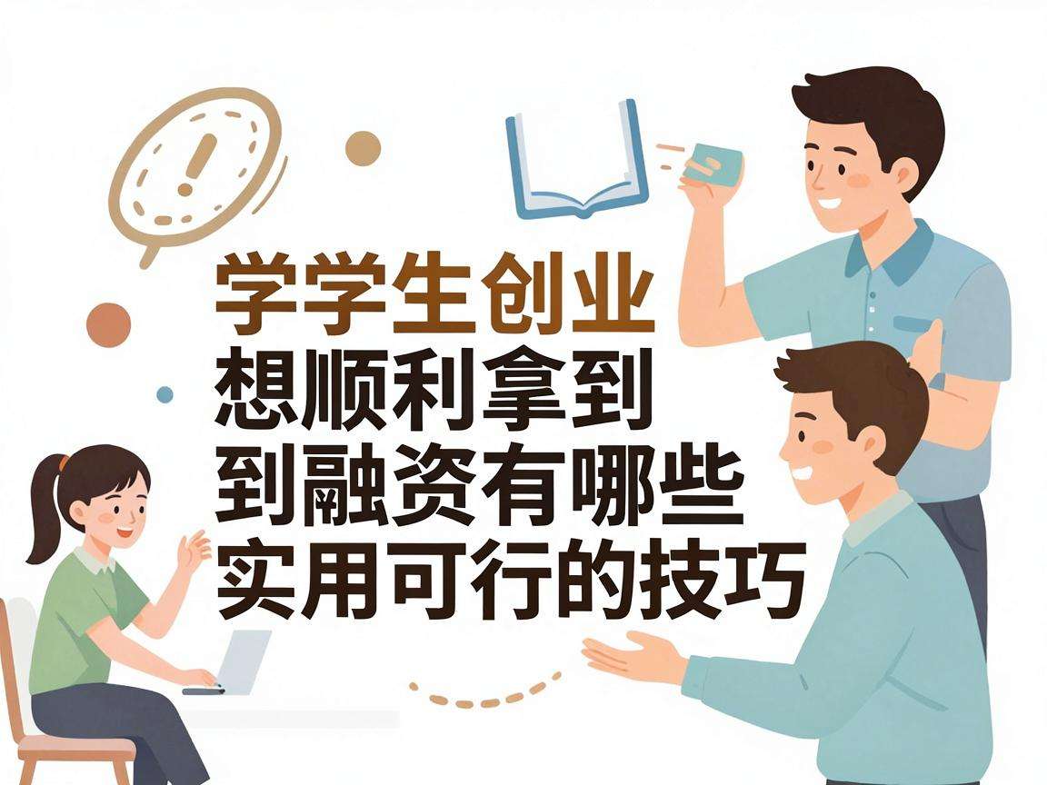 大学生创业想顺利拿到融资有哪些实用可行的技巧
