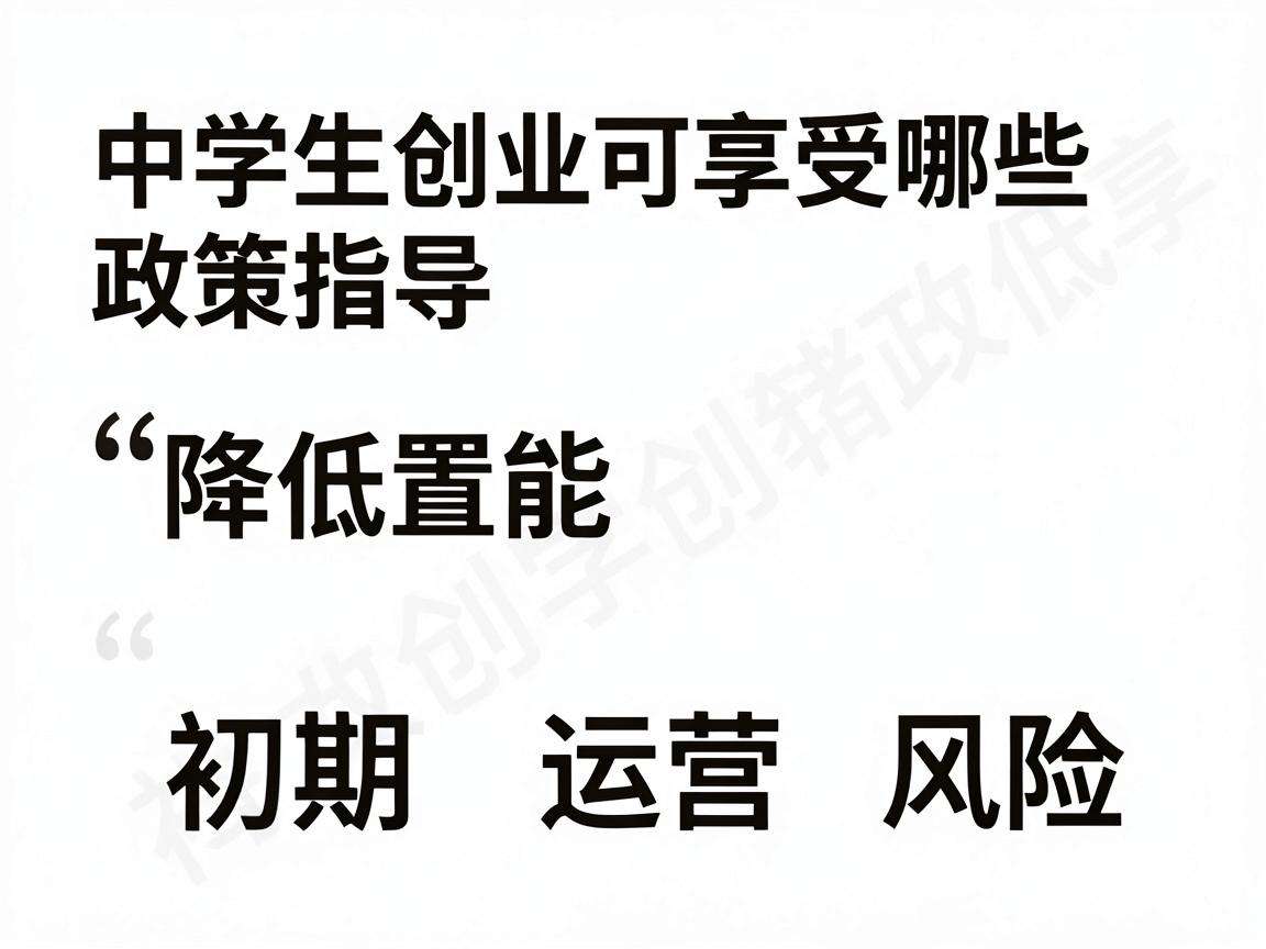 大学生创业可享受哪些政策指导能降低初期运营风险
