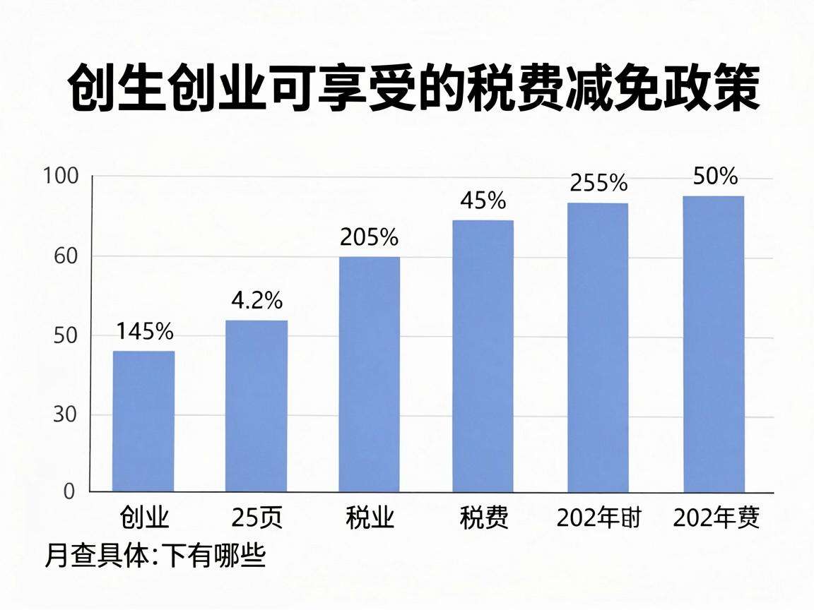 毕业生创业可享受的税费减免政策具体有哪些