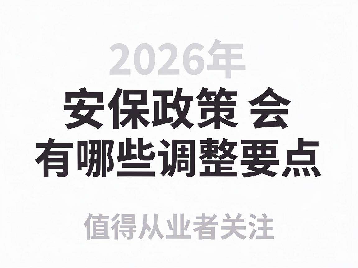2026年大型展会安保政策有哪些调整要点值得从业者关注