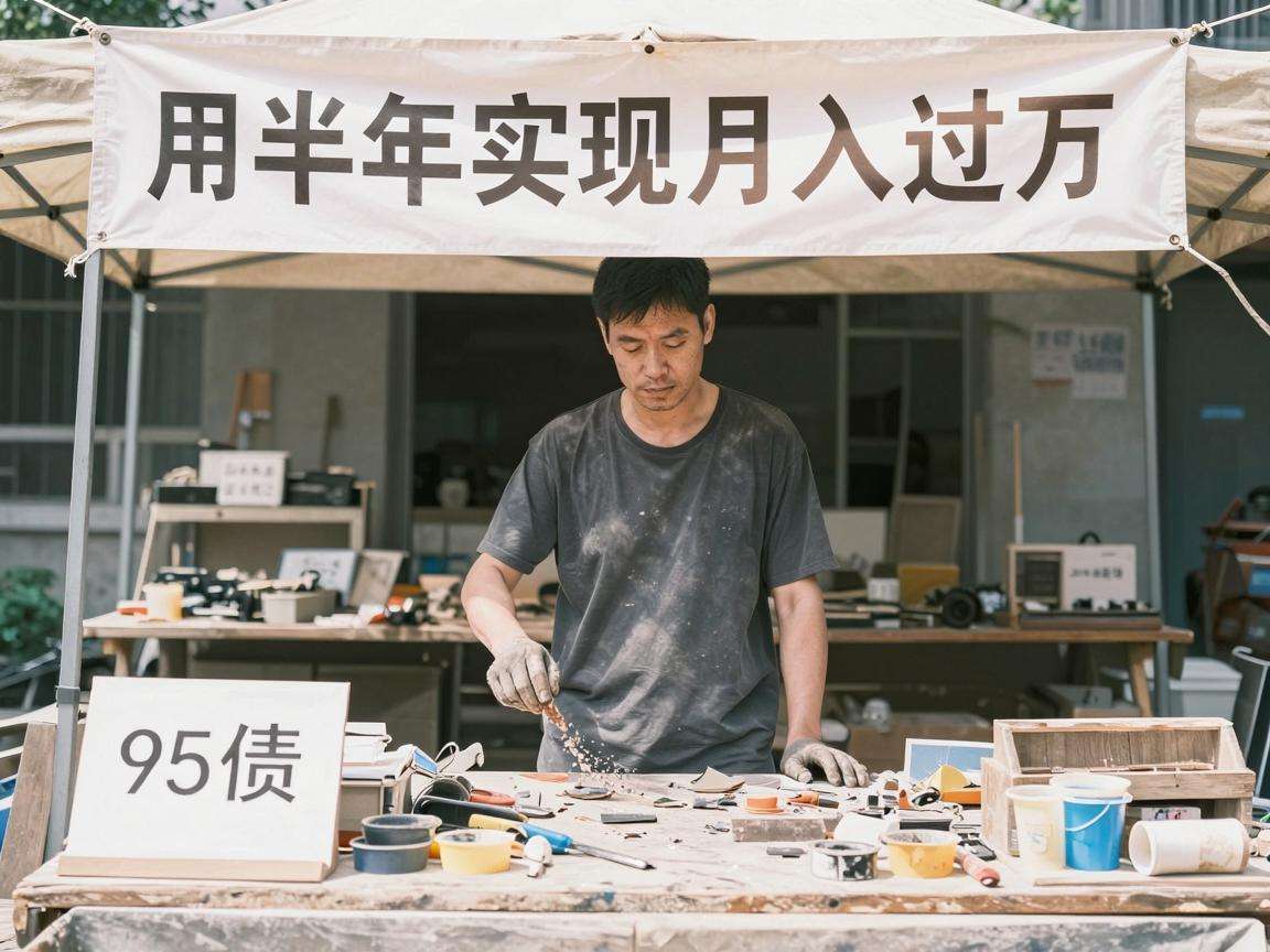 负债3万的95后摆摊创业如何用半年实现月入过万