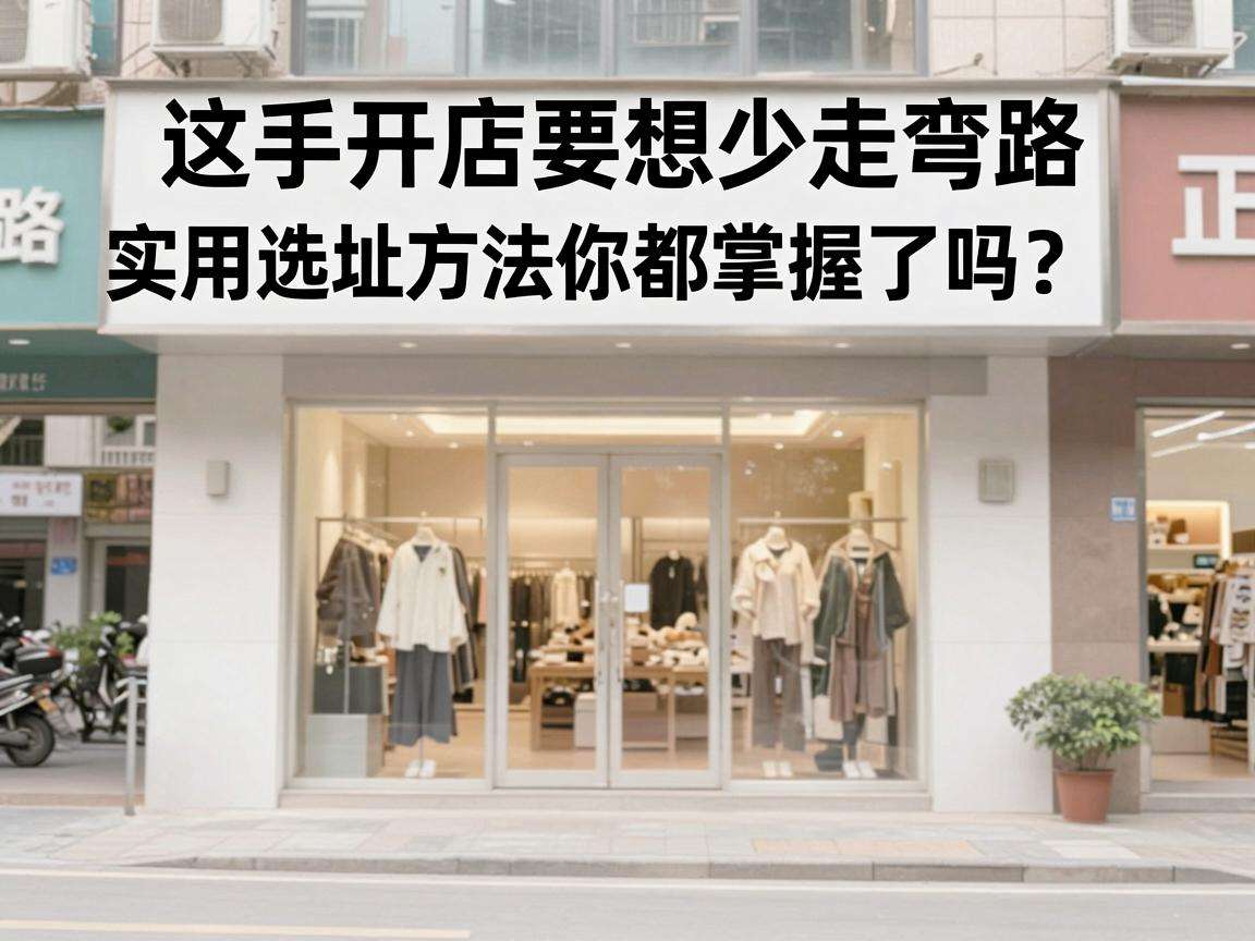 新手开店要想少走弯路,这些实用选址方法你都掌握了吗