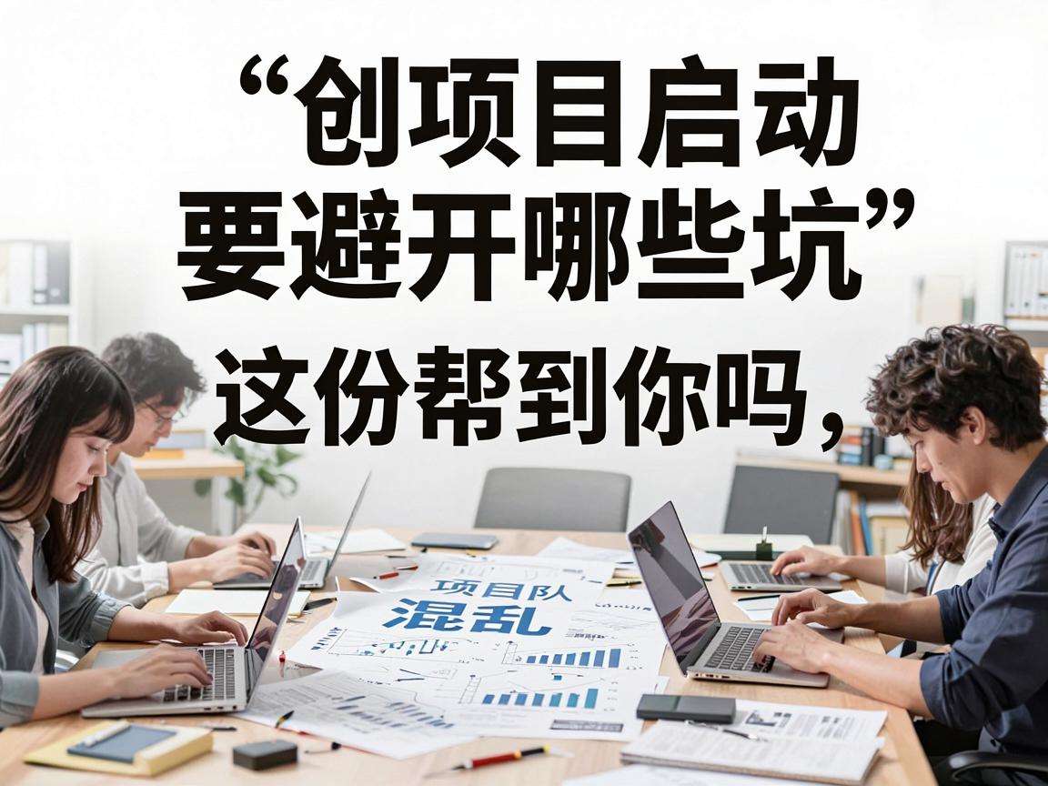 初创项目启动要避开哪些坑这份指南能帮到你吗