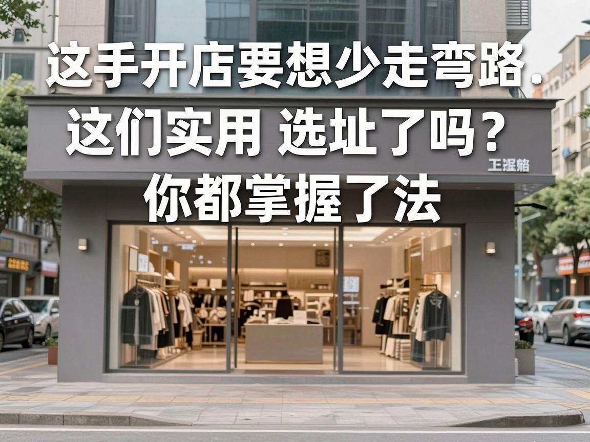 新手开店要想少走弯路,这些实用选址方法你都掌握了吗