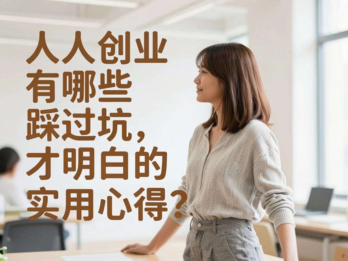 普通人创业有哪些踩过坑才明白的实用心得?