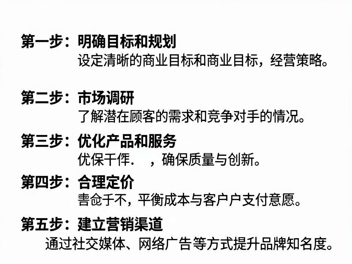 普通人做实体生意起步有哪些实用可落地的教程