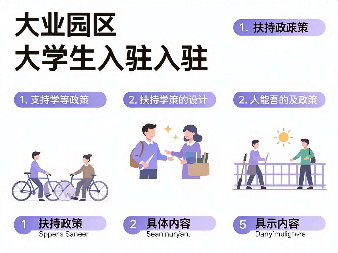 创业园区针对大学生入驻的扶持政策都包含哪些具体内容