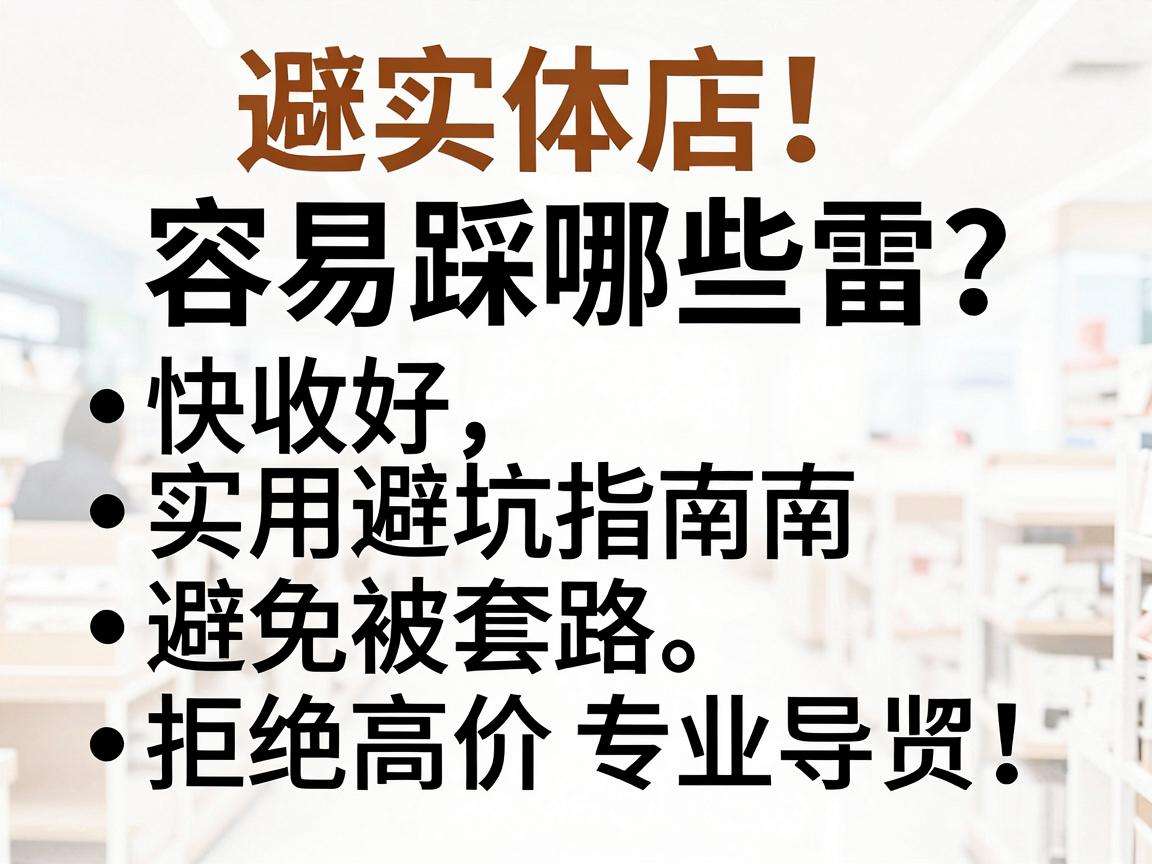 逛实体店容易踩哪些雷？这份实用避坑指南快收好