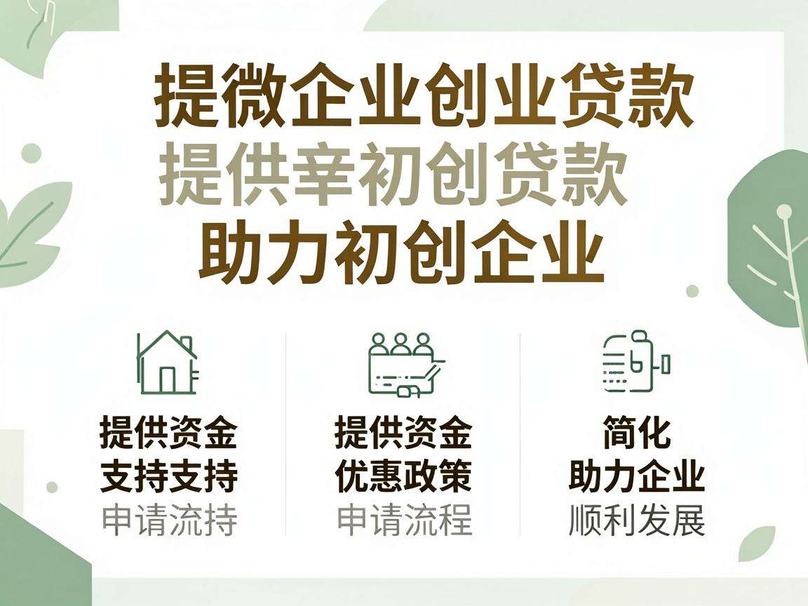 小微企业创业贷申请需要满足哪些条件能享受哪些优惠
