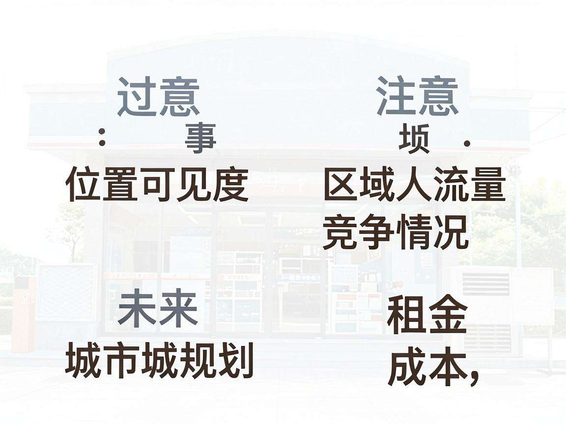 开实体门店做选址有哪些核心注意事项需要重点关注