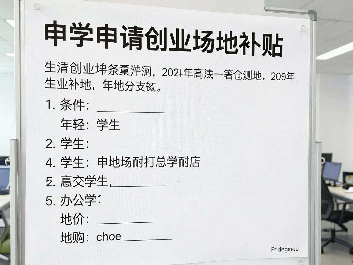 大学生申请创业场地补贴需要满足哪些条件具体怎么办理