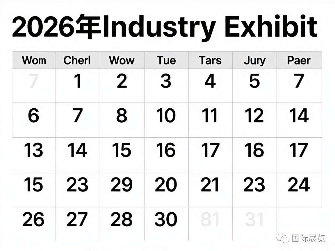 2026年各行业专业展会排期在哪里可以查询到权威版本