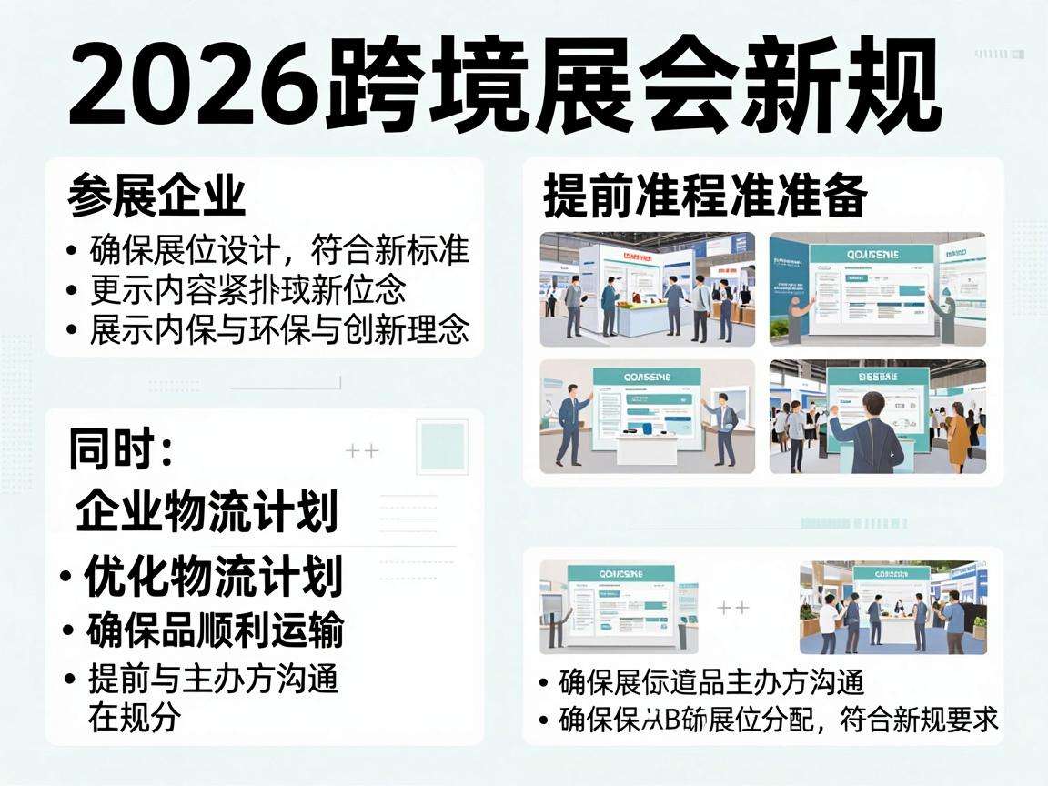 2026跨境展会新规落地后参展企业要提前做好哪些准备