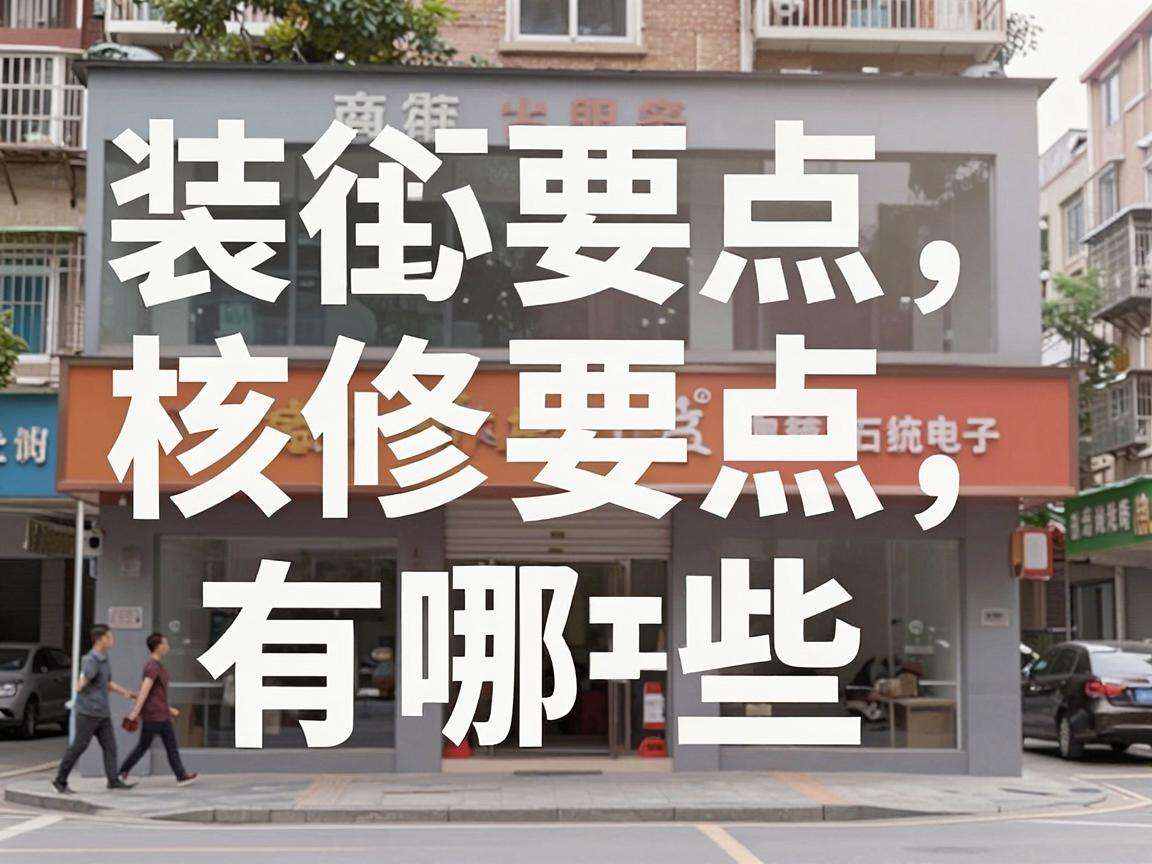 临街商铺装修核心要点有哪些才能快速吸引客流
