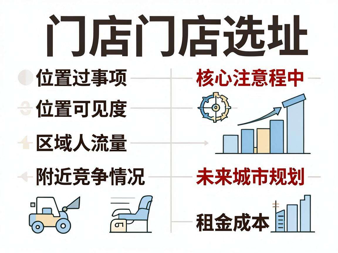开实体门店做选址有哪些核心注意事项需要重点关注