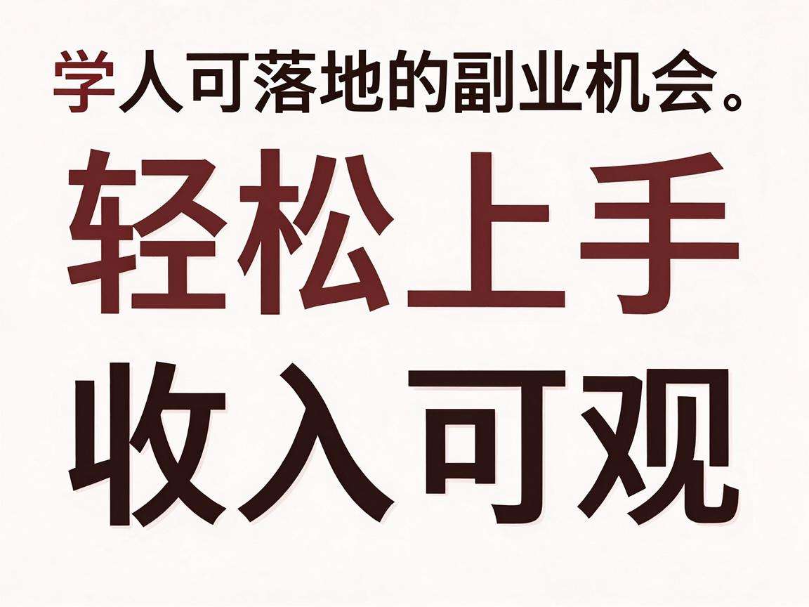 当下普通人可落地的副业机会都有哪些实用选择