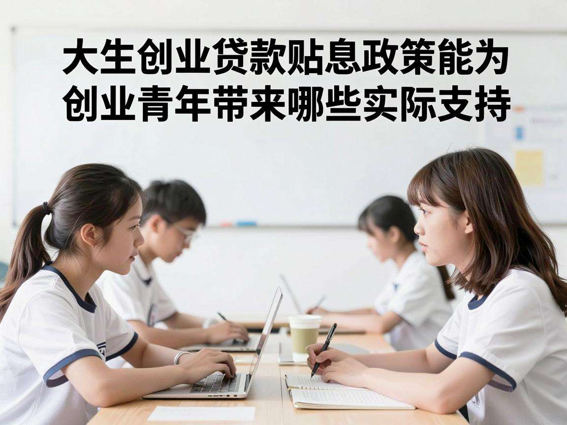 高校生创业贷款贴息政策能为创业青年带来哪些实际支持