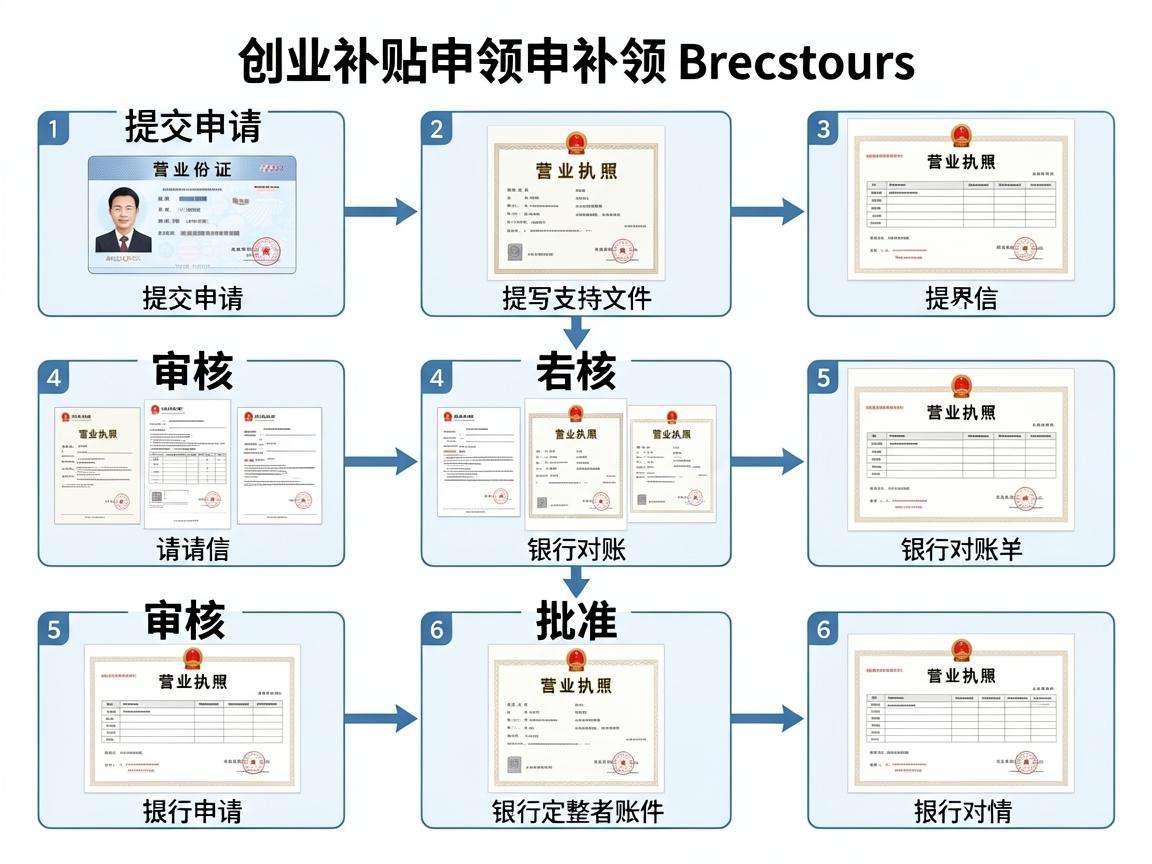创业补贴申领流程具体有哪些步骤需要提前准备什么材料