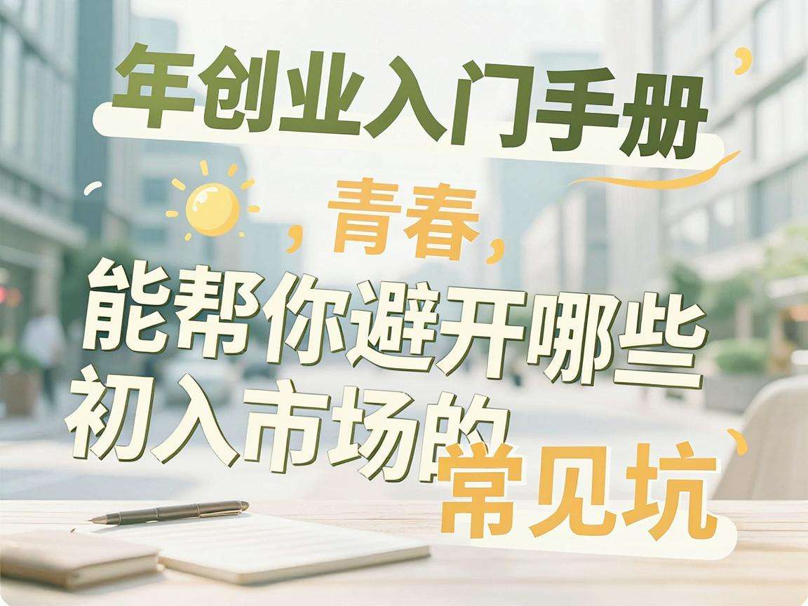 青年创业入门手册能帮你避开哪些初入市场的常见坑
