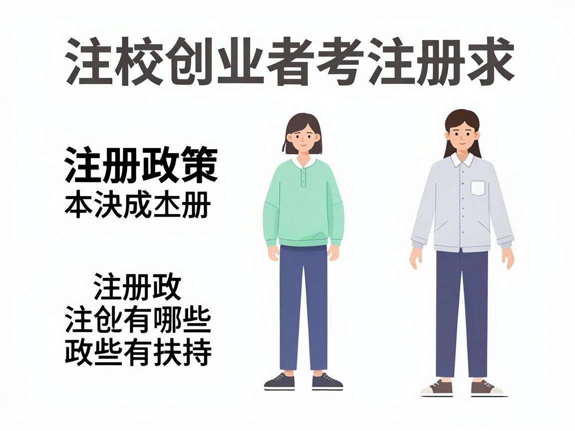 在校创业者注册政策有哪些具体扶持和办理要求