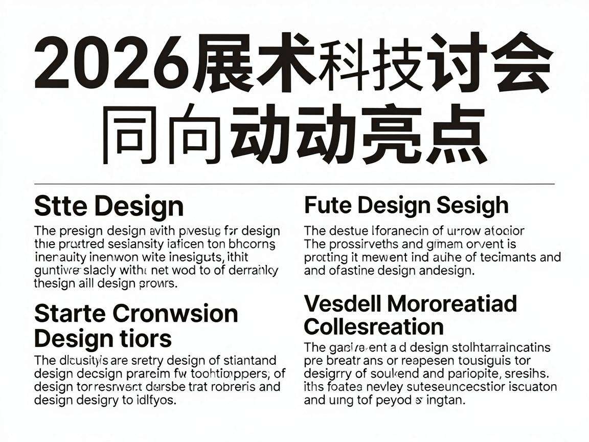 2026展会同期活动有哪些亮点值得提前关注