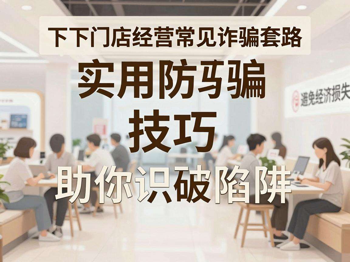 线下门店经营常见诈骗套路有哪些实用防骗技巧