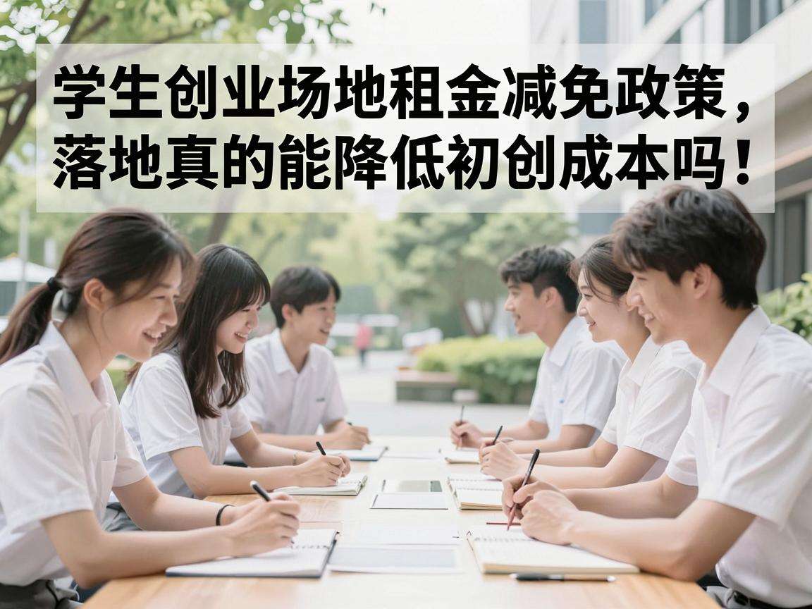 大学生创业场地租金减免政策落地真的能降低初创成本吗