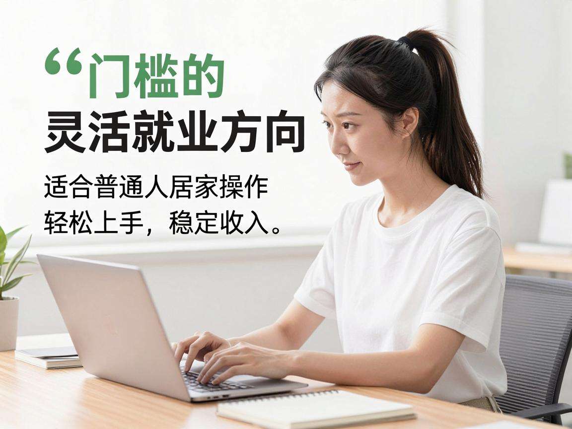 普通人想做居家灵活就业有哪些低门槛的靠谱方向