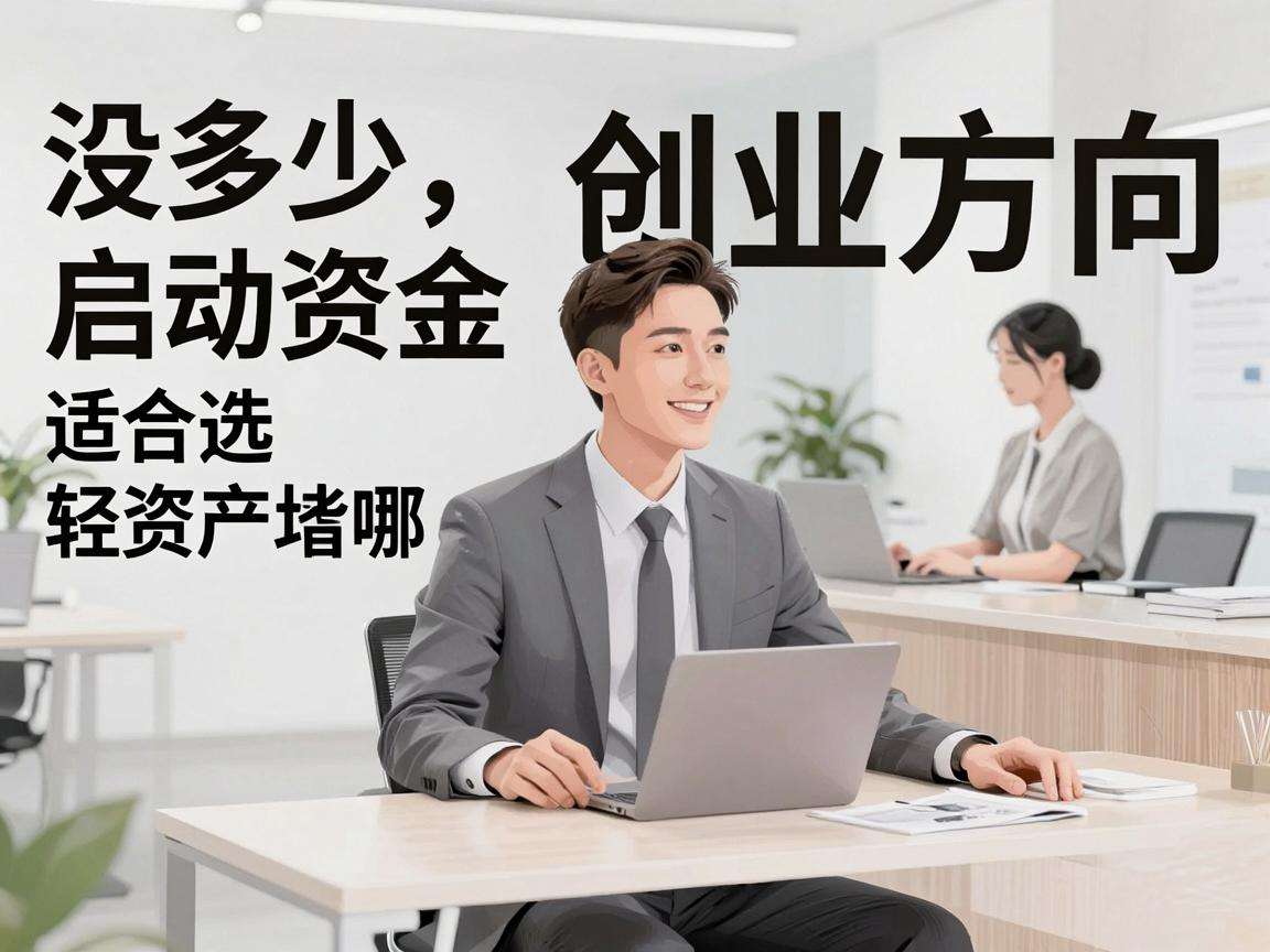 普通人没多少启动资金适合选哪些轻资产创业方向