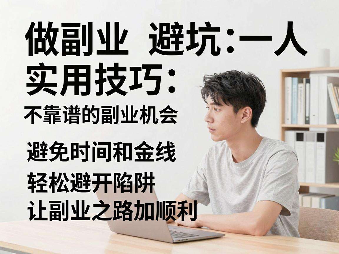 普通人想做副业避坑要掌握哪些实用识别技巧