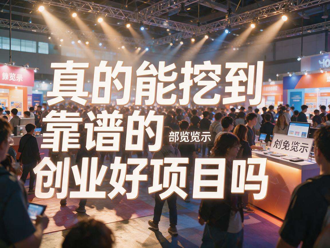 普通人去参展真的能挖到靠谱的创业好项目吗