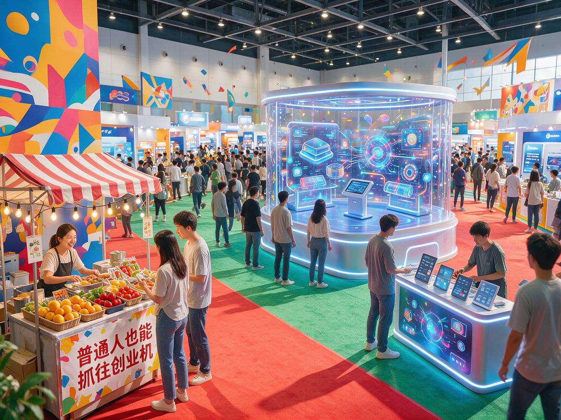 线下展会藏着哪些普通人也能抓住的创业商机
