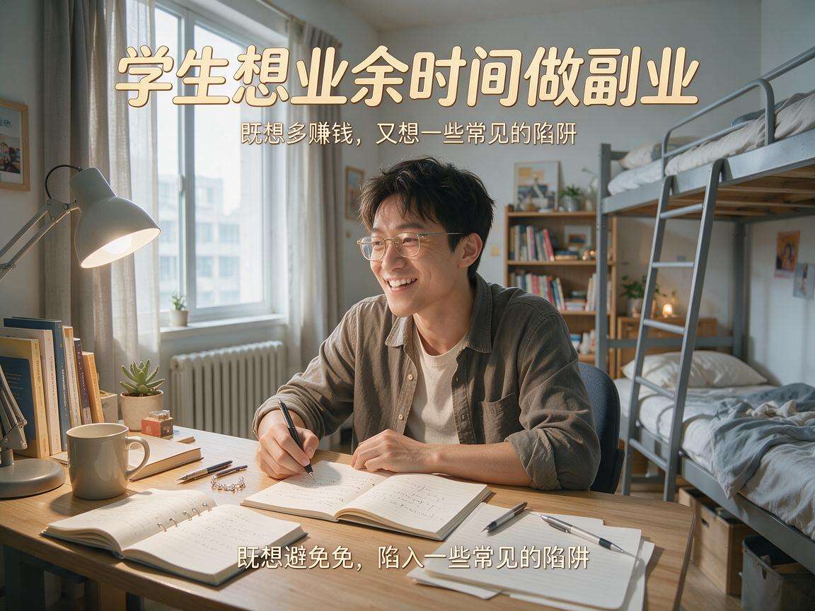 大学生想做副业增收哪些坑必须提前避开