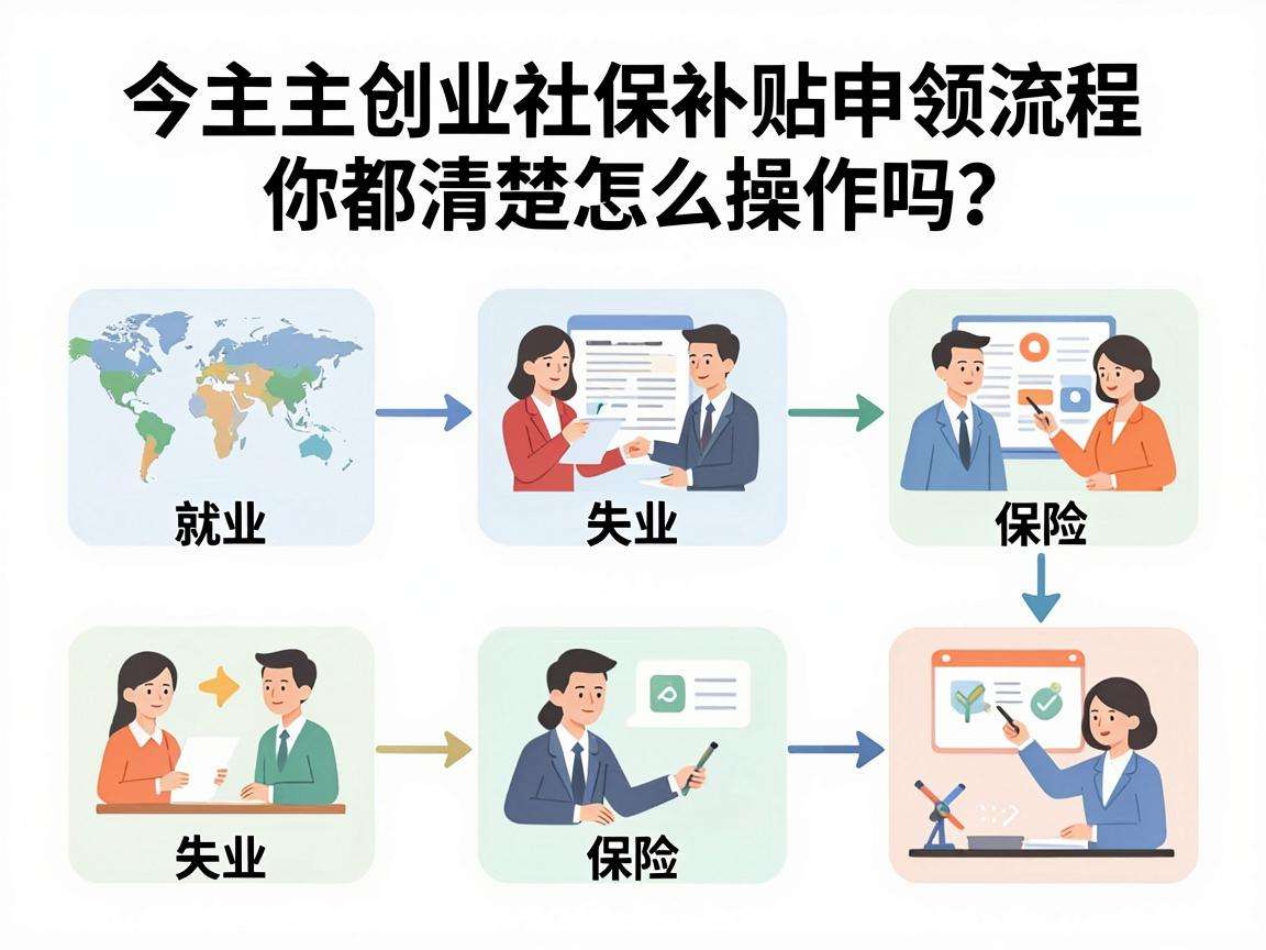 自主创业社保补贴申领全流程你都清楚怎么操作吗