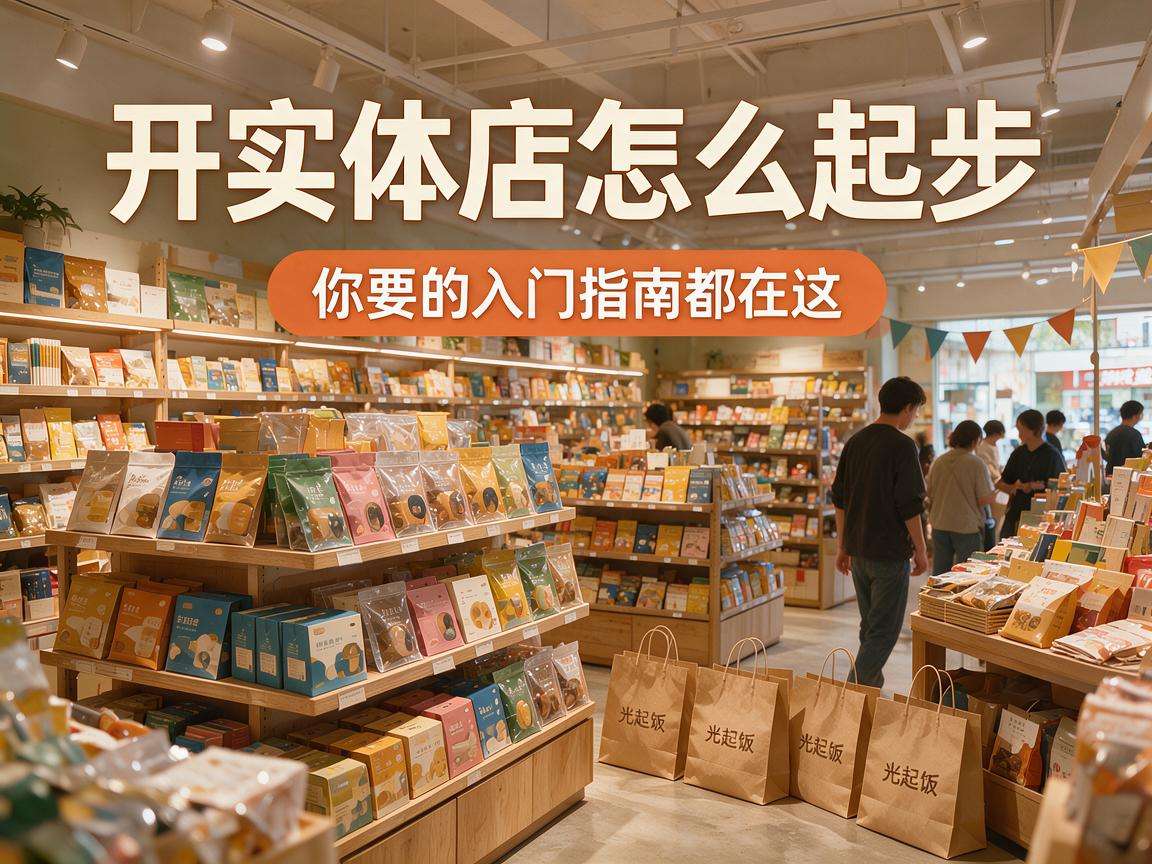 普通人开实体店怎么起步 你要的入门指南都在这