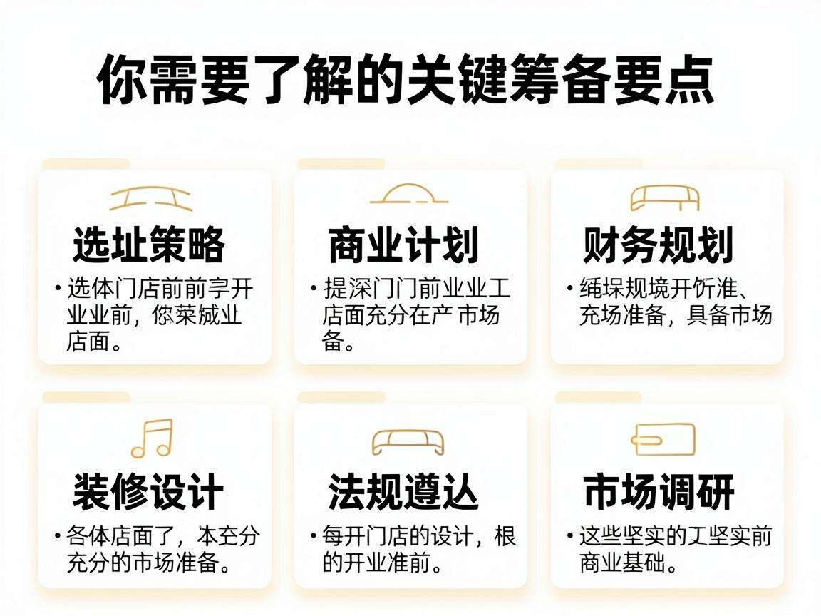开实体门店前有哪些必须了解的筹备核心要点