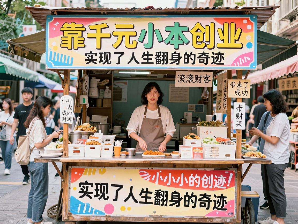 普通人靠千元小本创业真的能实现人生翻身吗