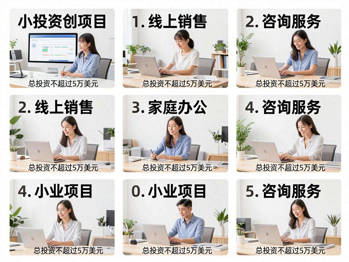 普通人想低成本创业有哪些靠谱的小投资创业项目合集