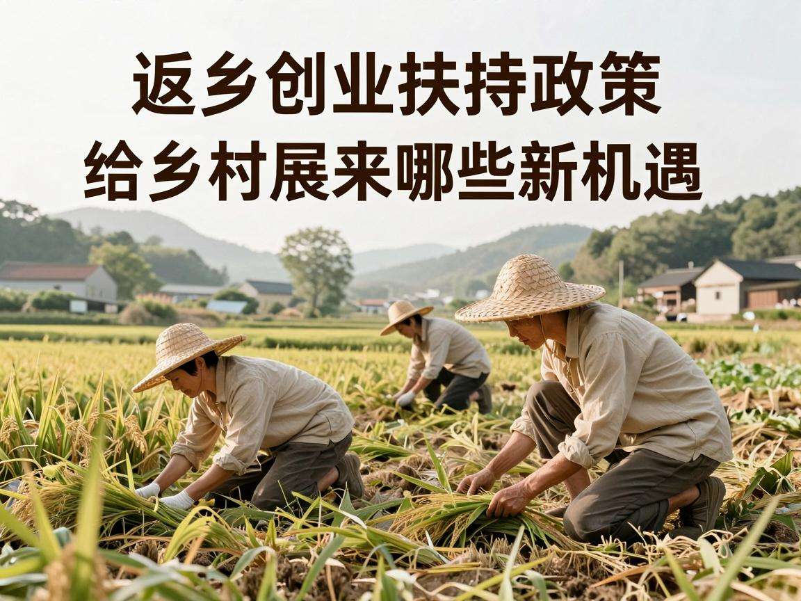 农民工返乡创业扶持政策能给乡村发展带来哪些新机遇