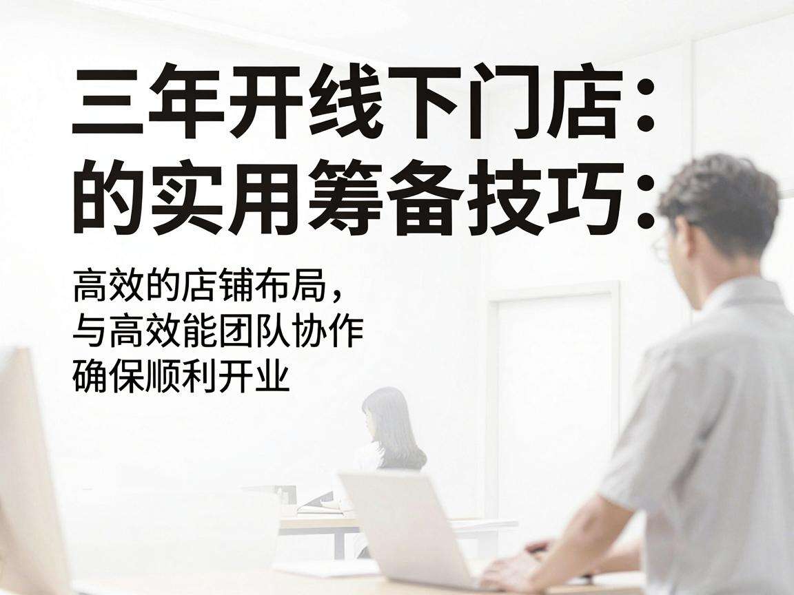 新开线下门店筹备有哪些实用可落地的技巧