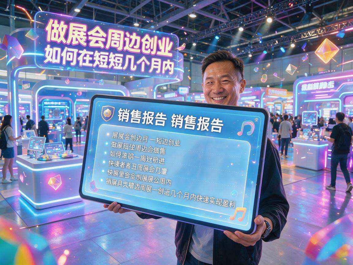 普通人做展会周边创业真的能快速实现盈利吗