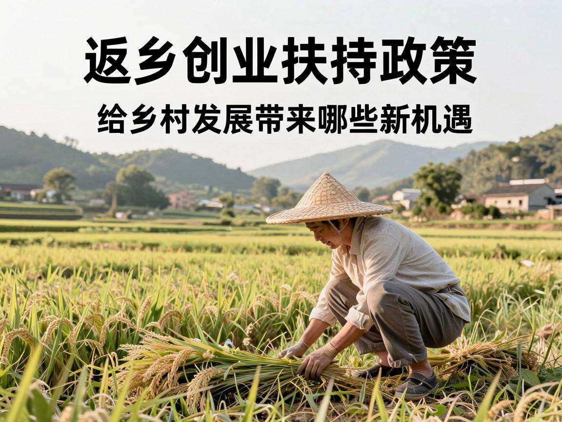 农民工返乡创业扶持政策能给乡村发展带来哪些新机遇