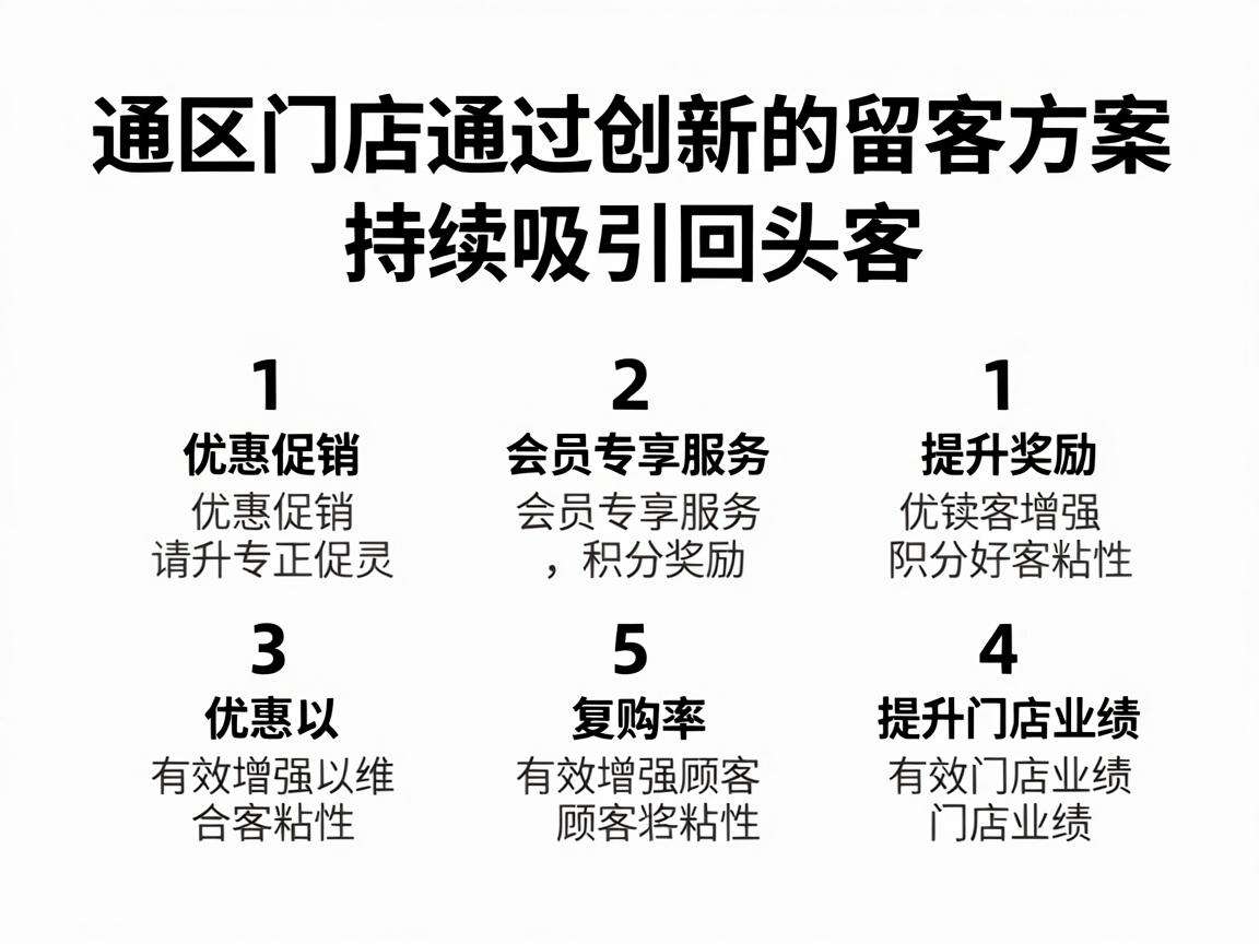 社区门店怎么做留客方案才能持续提升到店复购率