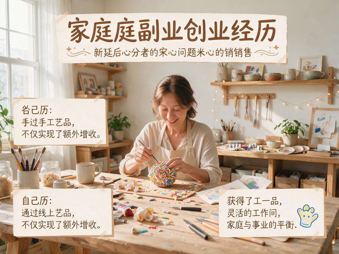 普通人做家庭副业创业真的能实现额外增收吗