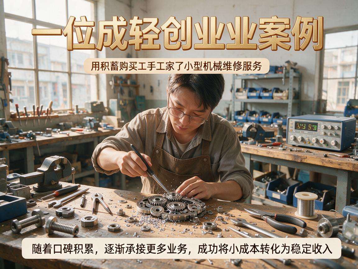 普通人手里只有几千块，有啥适合做的小成本个体创业案例