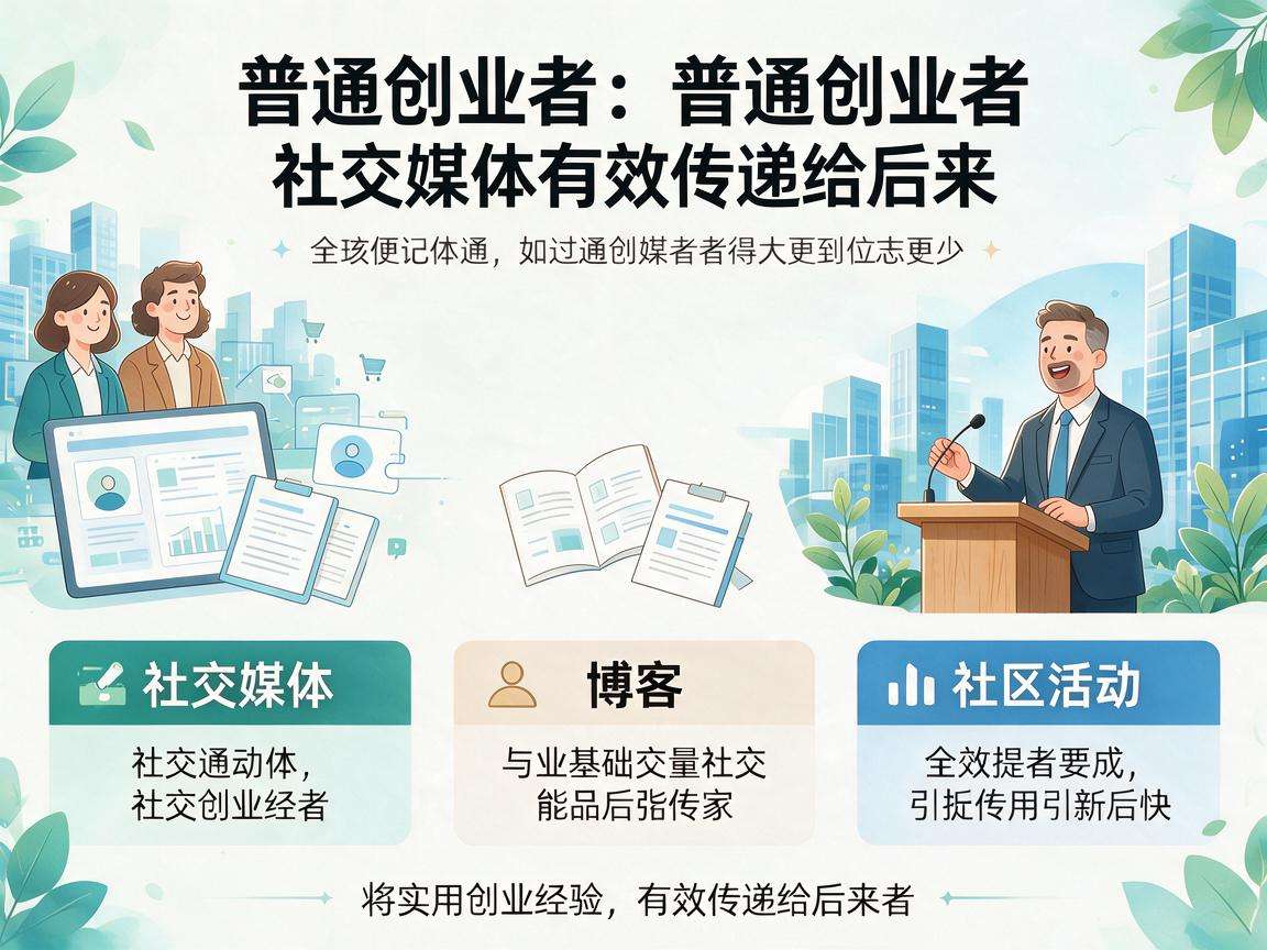 普通创业者该如何把实用创业经验有效传递给后来者