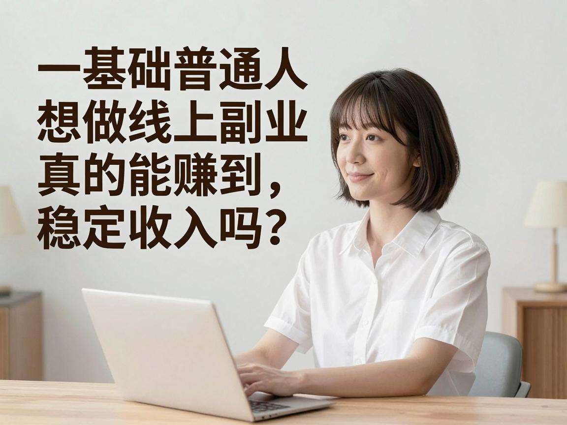 零基础普通人想做线上副业真的能赚到稳定收入吗