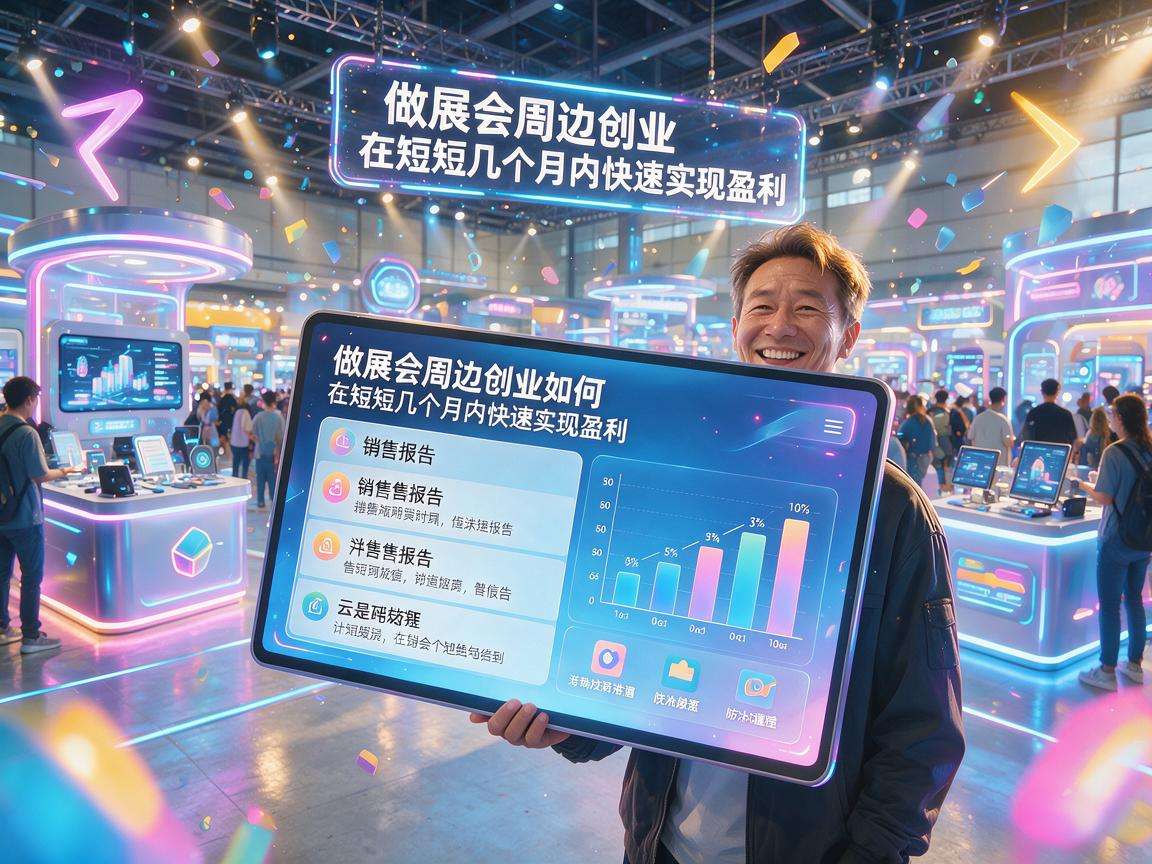 普通人做展会周边创业真的能快速实现盈利吗