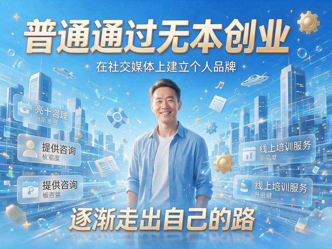 普通人没有启动资金真的能靠无本创业闯出自己的路吗
