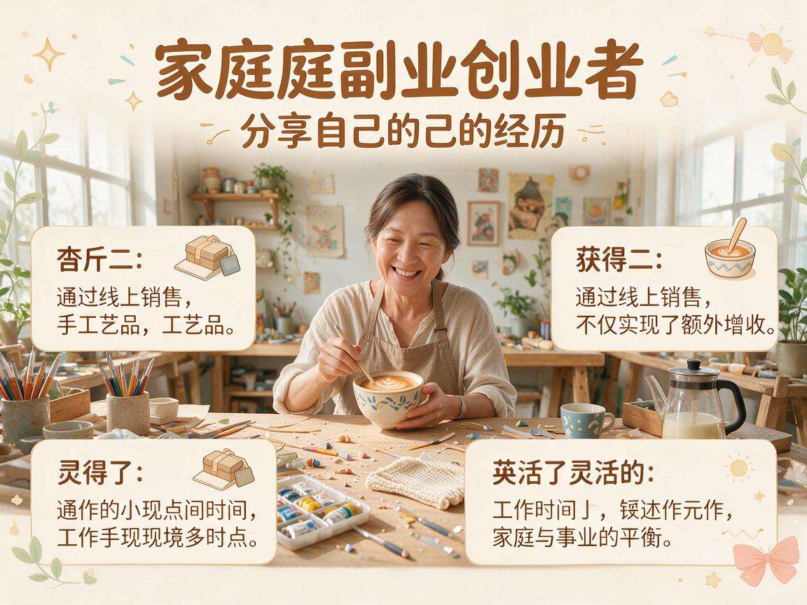 普通人做家庭副业创业真的能实现额外增收吗